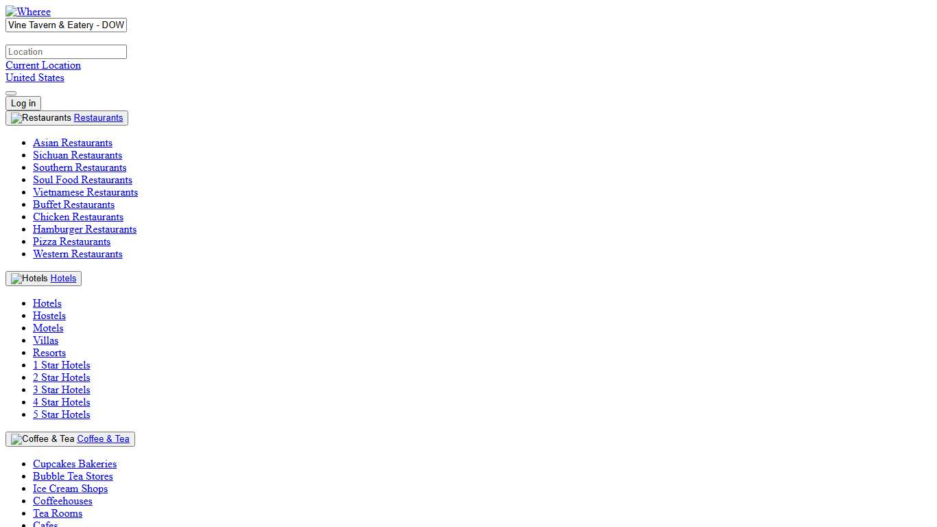 Vine Tavern & Eatery - DOWNTOWN Iowa City - Reviews, Photos & Phone Number - Updated January 2026 - Barbecue Restaurants in Iowa City, Johnson County - Wheree